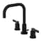 Kingston Brass FSC8935NDL NuvoFusion Widespread Bathroom Faucet W/ Brass Pop-Up, Brnz FSC8935NDL - alternate 1
